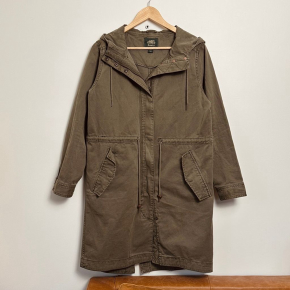 Roots Jackets & Blazers - Roots Military Style Womens Utility Jacket/coat - Olive green - Size S